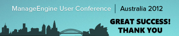 ManageEngine User Conference and Training - Australia