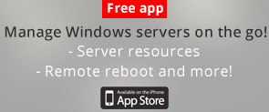 Manage Windows servers on the go