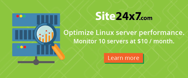 Monitor your Linux server availability and performance