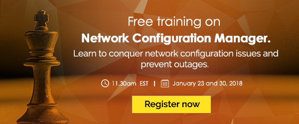 [Free online training] Network Configuration Manager
