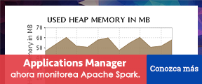 Applications Manager ahora monitorea Apache Spark.