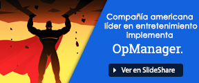 Compañía americana líder entretenimiento implementa OpManager.