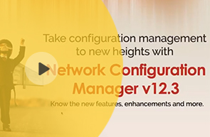 Free Webinar- Take network configuration management to new heights.