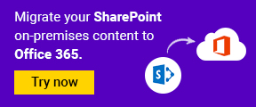 Migrate your SharePoint on-premises content to Office 365