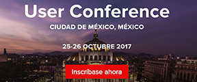 User Conference, Ciudad de México , 25 - 26 de octubre - Inscríbase ahora