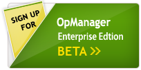 OpManager Beta Sign-Up